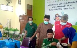 PD Muhammadiyah Pinrang dan USAID Gelar Vaksinasi Massal, Bupati Pinrang: Saya Sangat Bersyukur