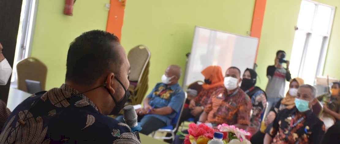 Pemerintah Kecamatan Panakkukang, Kota Makassar, saat menerima kunjungan dari Pemerintah Kecamatan Soreang, Kota Parepare.