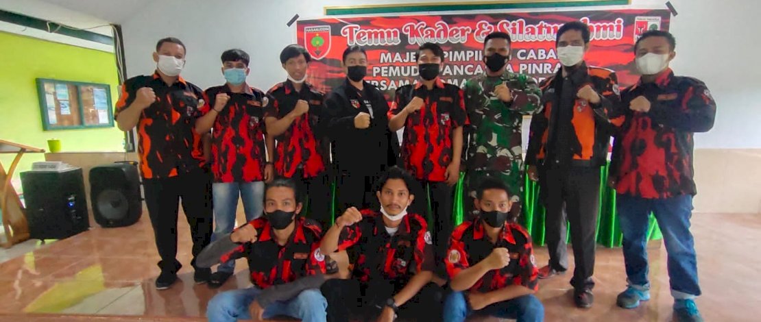 Silaturahmi MPC Pemuda Pancasila Bersama Dandim 1404 Pinrang
