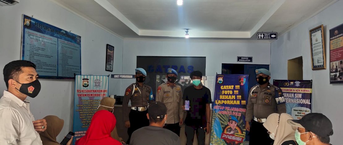 Suasana sosialisasi aplikasi Propam Presesi.