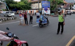 Polres Parepare Gelar Razia Masker