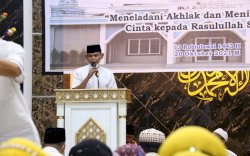 Hadiri Peringatan Maulid Nabi, Camat Ujung Tanah: Mari Teladani Akhlak Rasulullah