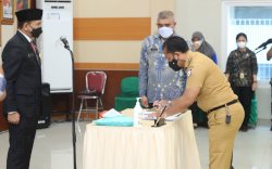 Bantu Masyarakat Miliki Hak Tanah, BPN Kota Makassar Lantik 15 Camat Jadi PPATS