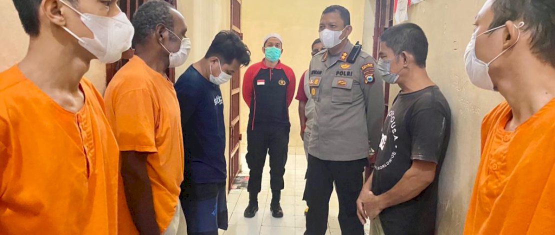 Tingkatkan Kewaspadaan, Kapolres Luwu Utara Kontrol Rutan 