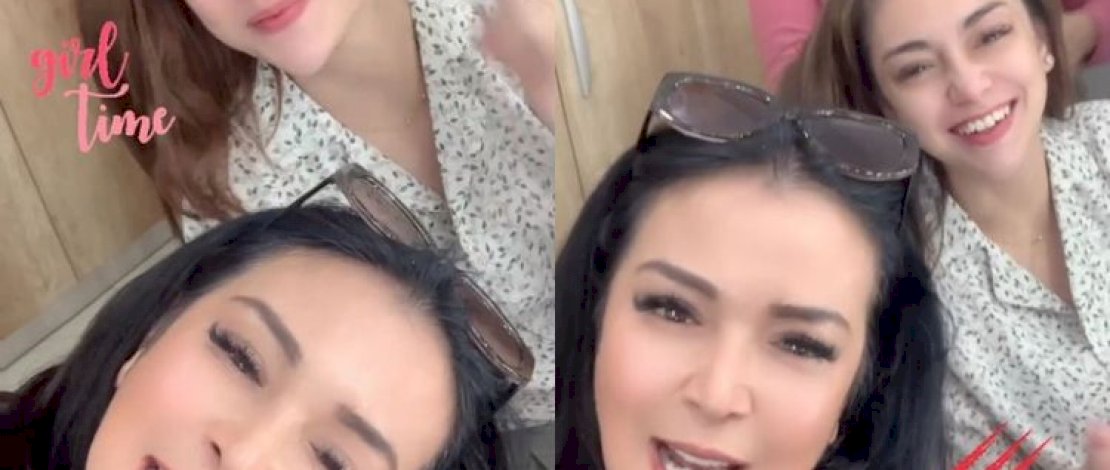 Potret keakraban Celine dan Jennifer Jill.