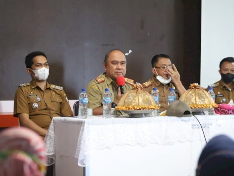 Alamsyah Sahabuddin Paparkan Ide Sukseskan Makassar Recover ke Asisten Pemkot