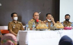 Alamsyah Sahabuddin Paparkan Ide Sukseskan Makassar Recover ke Asisten Pemkot
