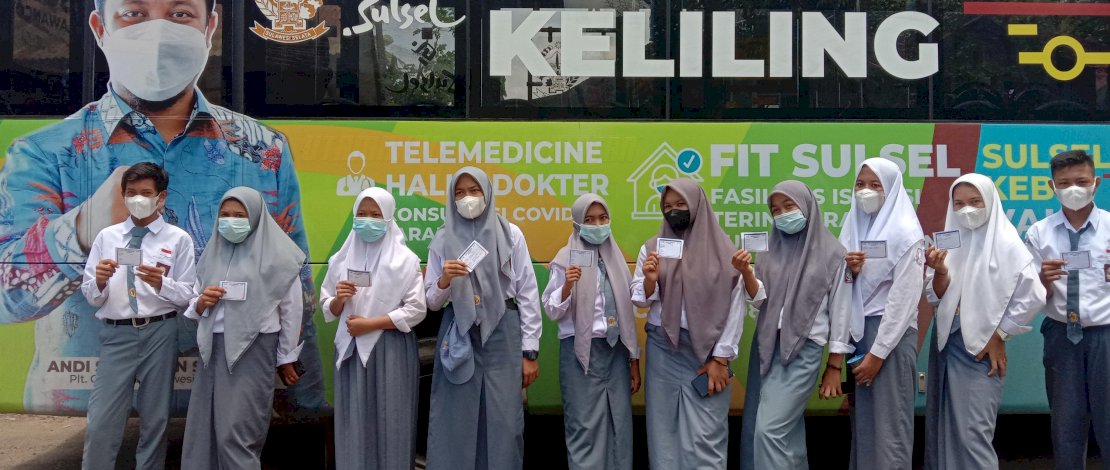 Libatkan 22 Sekolah di 7 Titik, Mobile Vaccinator Sasar 1.500 Pelajar di Jeneponto