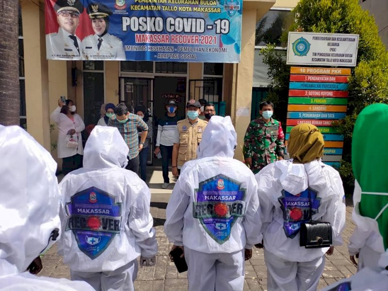 Hari Ini, 1.104 Personil Tim Detektor di Kecamatan Makassar Siap Bertugas 