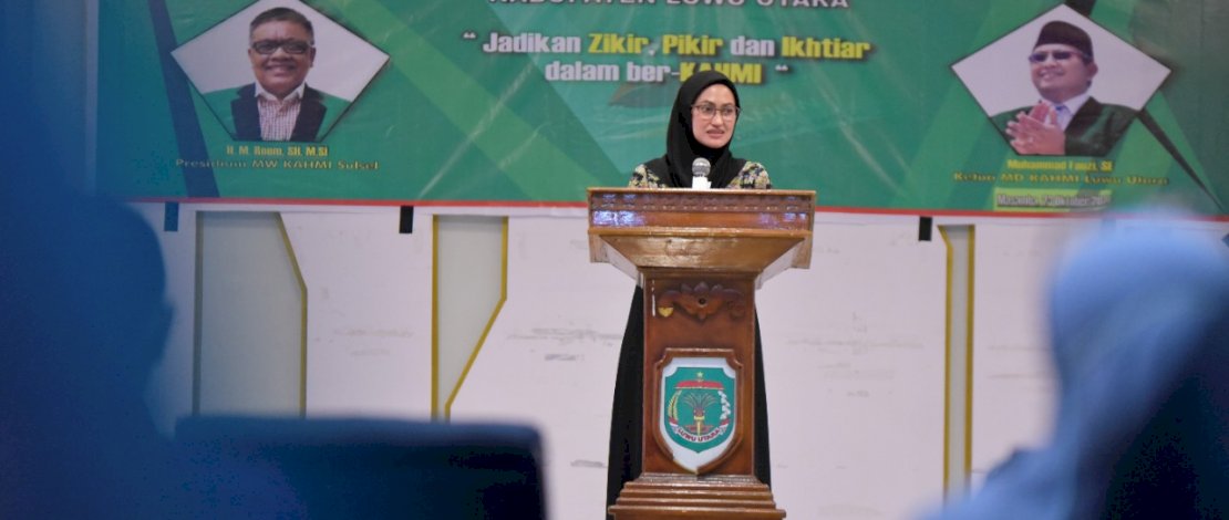 Hadiri Musda III KAHMI Lutra, Indah Komitmen Bangun Pemerintahan yang Kolaboratif