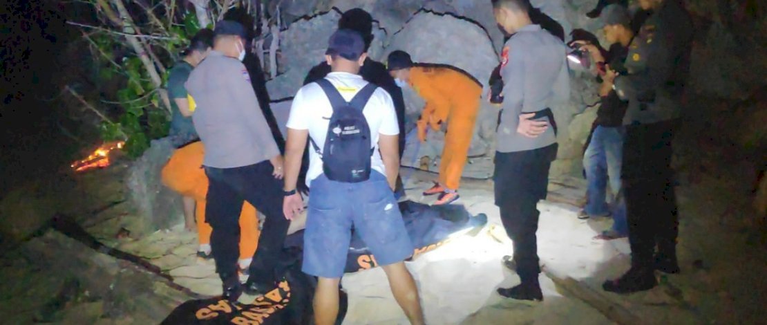 Suasana evakuasi korban. (Dok Basarnas Bali).
