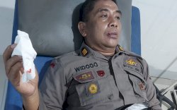 Unjuk Rasa Mahasiswa Ricuh, Wajah Wakapolsek Rappocini Luka Kena Lemparan Batu
