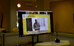 Taufan Pawe Bareng Petinggi Golkar Sulsel Ikuti Kuliah Umum Golkar Institute