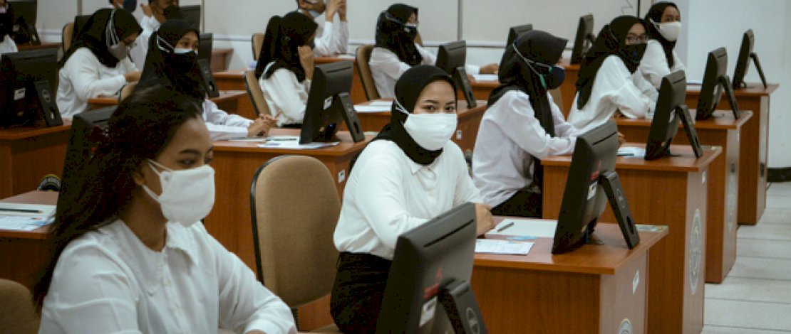 Ilustrasi tes CPNS 2021. Ilustrasi tes CPNS 2021.