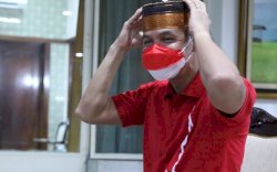 Di Ultahnya, Gubernur Ganjar Pakai Songkok Bone dan Lipa Sabbe
