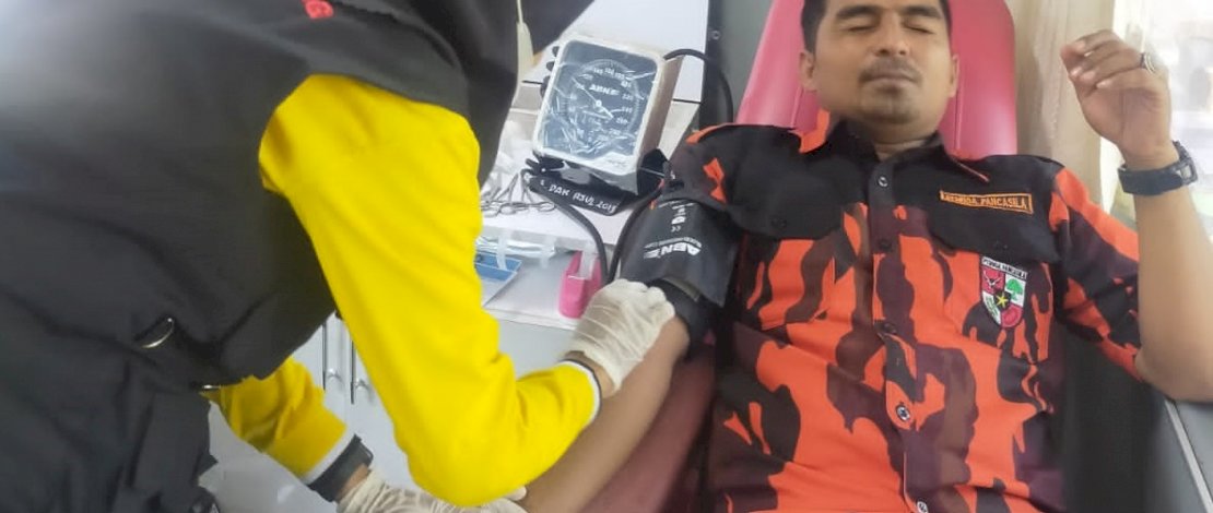 Aksi donor darah Pemuda Pancasila Pinrang. Aksi donor darah Pemuda Pancasila Pinrang.