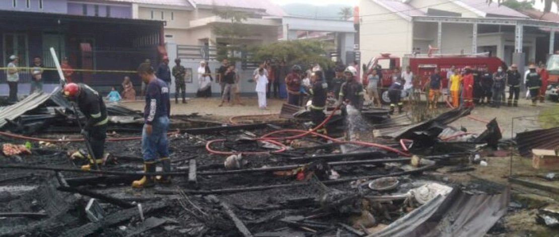 1 Unit Rumah Terbakar di Kota Palopo, Penghuninya Meninggal saat Menunaikan Salat Ashar