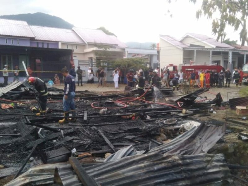 1 Unit Rumah Terbakar di Kota Palopo, Penghuninya Meninggal saat Menunaikan Salat Ashar