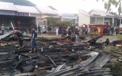 1 Unit Rumah Terbakar di Kota Palopo, Penghuninya Meninggal saat Menunaikan Salat Ashar