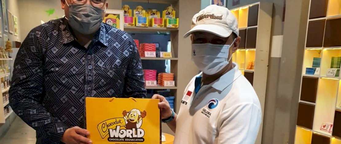 Anis Matta mengunjungi Chocodot.