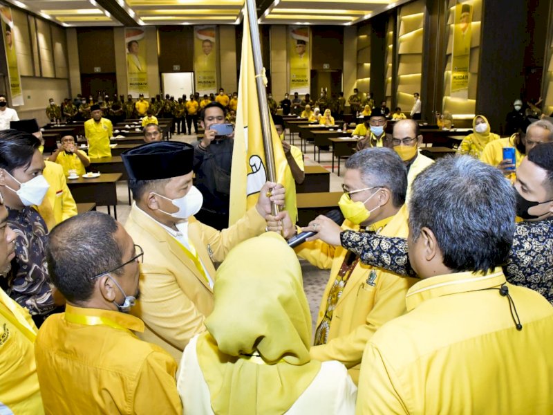Terpilih Sebagai Ketua DPD II Golkar Lutim, TP Apresiasi Sosok Aripin