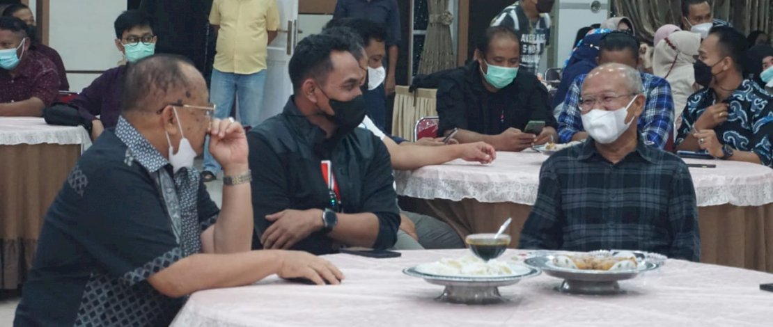 Bupati Jeneponto, H Iksan Iskandar menyambut kedatangan tim dari Polda Sulsel terkait road show Vaksinasi Covid-19.