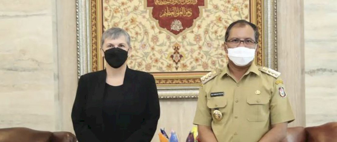 Dubes Australia dan Wali Kota Makassar.