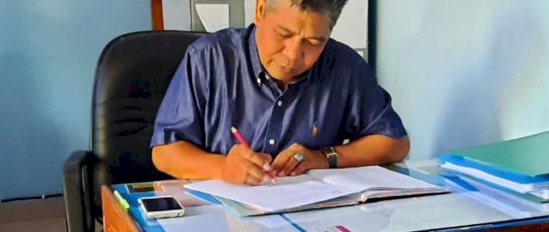 Kepala Pusat Pelayanan Terpadu Perempuan dan Anak (P2TP2A) Kabupaten Pinrang, Andi Bahtiar Tombong.