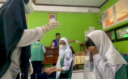 Pastikan Siswa Aman, SMP Negeri 3 Makassar Mulai Skrinig Pakai GeNose