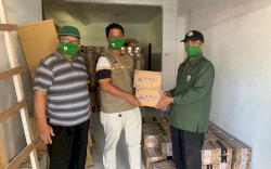 DMI Sulsel Serahkan Bantuan Masjid yang Terdampak Banjir Bandang Luwu