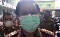 Camat Wajo Langsung Pantau Kegiatan Vasksin di Sekolah