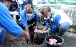 Bersama Danny, KBA SMPN 5 Tanam 30 Ribu Bibit Pohon Sepanjang Kanal 