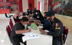 Jelang HUT Ke 76 Korps Brimob Polri, Batalyon C Pelopor Kembali Gelar Serbuan Vaksin Covid 19