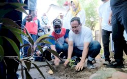 HUT Makassar ke-414, Sekretariat DPRD Tanam Pohon di Bonto Makkio