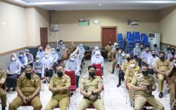 Setelah Dilantik, Camat Ujung Tanah Langsung Gelar Rapat Koordinasi