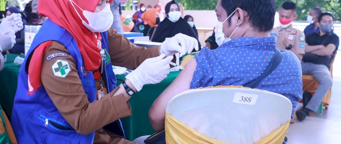 Proses Vaksinasi di Kabupaten Takalar
