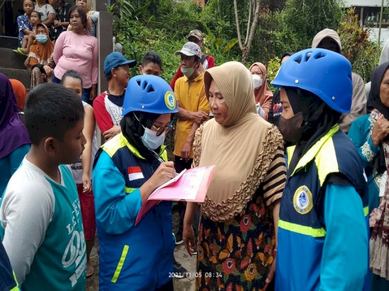 Kirim Relawan ke Lokasi Banjir Bandang di Batu, Blue Helmet Minta Pemerintah Perkuat Literasi Kebencanaan