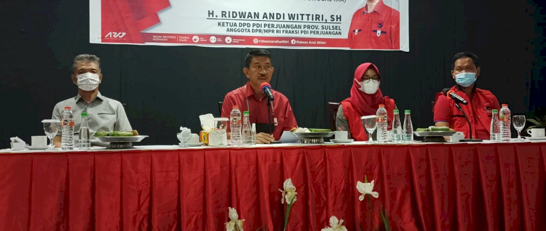 ARW menggelar sosialisasi 4 Pilar MPR RI, di Hotel Asyra, Kota Makassar, Senin (08/11).