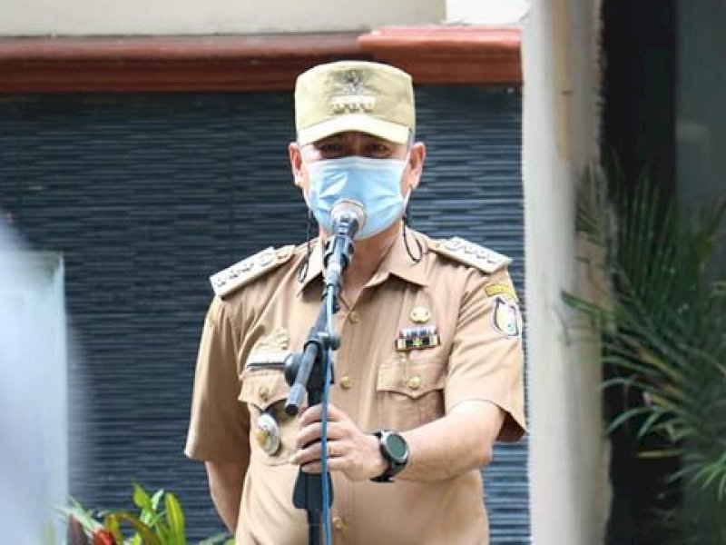 Apel Pagi, Camat Ujung Tanah Minta Lurah dan Staf Sukseskan Makassar Recover