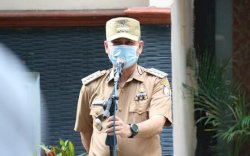 Apel Pagi, Camat Ujung Tanah Minta Lurah dan Staf Sukseskan Makassar Recover