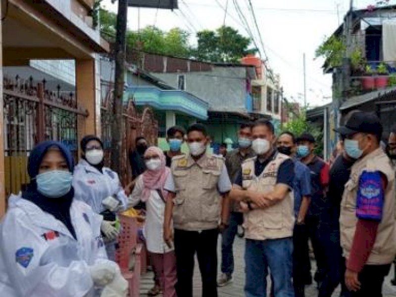 Camat Ujung Tanah Lepas Satgas Makassar Recover untuk Bertugas