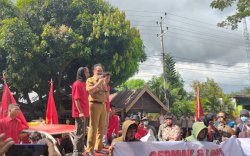 Diduga Tambang Ilegal Beroperasi di Kawasan Patung Bersejarah Jeneponto, Germak dan LPPI Gelar Demo