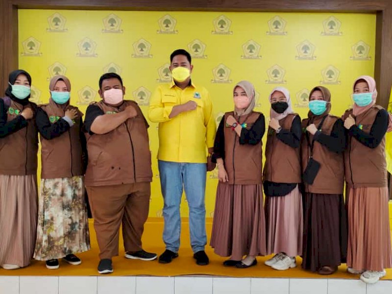 Golkar Barru Gelar Vaksinasi, MHG Harap Masyarakat Sadar Pentingnya Jaga Imun