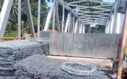 Terkait Perbaikan Jembatan Miring, Ini Penjelasan Kadis PUPR Luwu