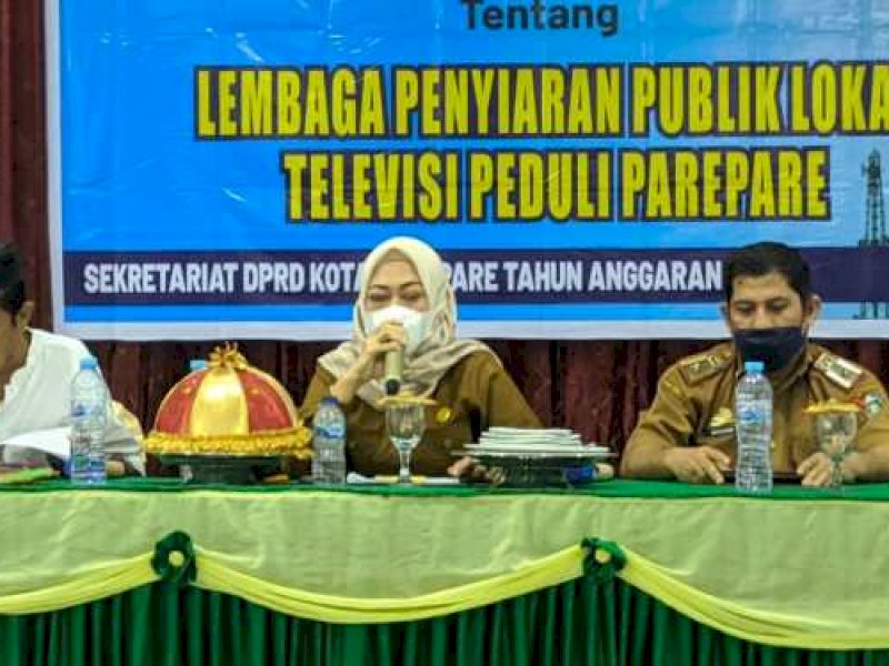 Anggota Komisi I DPRD Parepare Indriasari Husni Harap LPPL Televisi Peduli Meningkatkan Kualitas Kontennya