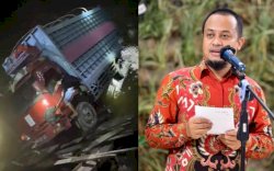 Jembatan Poringan Luwu Ambruk, Plt Gubernur Sulsel: Segera Dibangun yang Baru