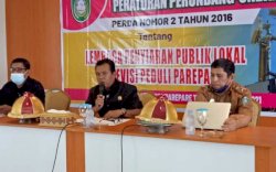 Sosialisasikan Perda LPPL Televisi Peduli, Legislator DPRD Parepare Minta Informasi yang disajikan harus Bervariatif