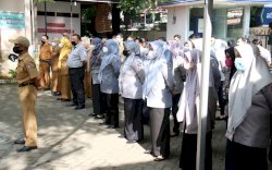 Camat Ujung Tanah Perintahkan Lurah Mendata Warga yang Belum Vaksin