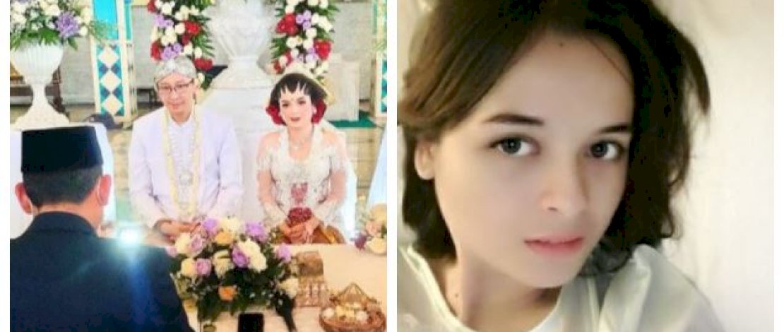 Abu Janda nikahi Wyona Riesa, seorang pesohor blasteran bule.