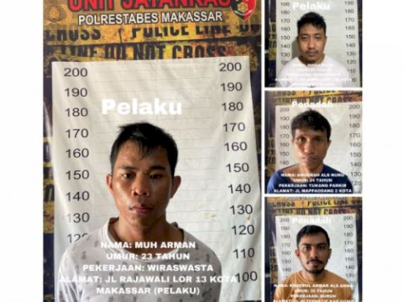 Beraninya, Kawanan Maling di Makassar Ini Congkel Sadel Motor Polwan